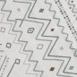 vidaXL Teppich Beige und Blau 100x300 cm Baumwolle vidaXL Teppich Beige und Blau 100x300 cm Baumwolle