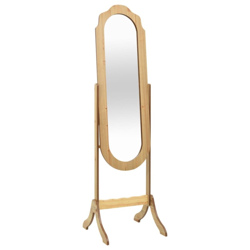 vidaXL Standspiegel 45,5x47,5x160 cm Holzwerkstoff vidaXL Standspiegel 45,5x47,5x160 cm Holzwerkstoff