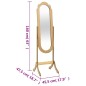 vidaXL Standspiegel 45,5x47,5x160 cm Holzwerkstoff vidaXL Standspiegel 45,5x47,5x160 cm Holzwerkstoff