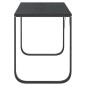 vidaXL Computertisch Schwarz 110x60x73 cm Holzwerkstoff vidaXL Computertisch Schwarz 110x60x73 cm Holzwerkstoff