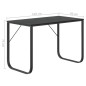 vidaXL Computertisch Schwarz 110x60x73 cm Holzwerkstoff vidaXL Computertisch Schwarz 110x60x73 cm Holzwerkstoff