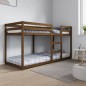 vidaXL Etagenbett Honigbraun 80x200 cm Massivholz Kiefer vidaXL Etagenbett Honigbraun 80x200 cm Massivholz Kiefer