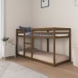 vidaXL Etagenbett Honigbraun 80x200 cm Massivholz Kiefer vidaXL Etagenbett Honigbraun 80x200 cm Massivholz Kiefer