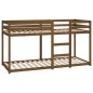 vidaXL Etagenbett Honigbraun 80x200 cm Massivholz Kiefer vidaXL Etagenbett Honigbraun 80x200 cm Massivholz Kiefer