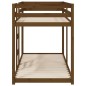 vidaXL Etagenbett Honigbraun 80x200 cm Massivholz Kiefer vidaXL Etagenbett Honigbraun 80x200 cm Massivholz Kiefer