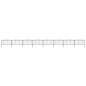 vidaXL Gartenzaun mit Speerspitzen Stahl (1,25 - 1,5) x 13,6 m Schwarz vidaXL Gartenzaun mit Speerspitzen Stahl (1,25 - 1,5) x 13,6 m Schwarz