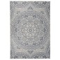 vidaXL Outdoor-Teppich Flachgewebe 160x230 cm Blaues Muster vidaXL Outdoor-Teppich Flachgewebe 160x230 cm Blaues Muster