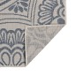 vidaXL Outdoor-Teppich Flachgewebe 160x230 cm Blaues Muster vidaXL Outdoor-Teppich Flachgewebe 160x230 cm Blaues Muster