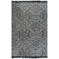 vidaXL Kelim-Teppich Baumwolle 160x230 cm mit Muster Grau vidaXL Kelim-Teppich Baumwolle 160x230 cm mit Muster Grau