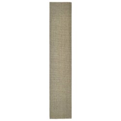 vidaXL Teppich Natur Sisal 66x350 cm Taupe