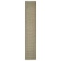 vidaXL Teppich Natur Sisal 66x350 cm Taupe vidaXL Teppich Natur Sisal 66x350 cm Taupe