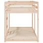 vidaXL Etagenbett 90x190 cm Massivholz Kiefer vidaXL Etagenbett 90x190 cm Massivholz Kiefer