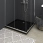 vidaXL Duschtasse ABS Rechteckig Schwarz 80x90 cm vidaXL Duschtasse ABS Rechteckig Schwarz 80x90 cm