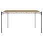 vidaXL Markise Taupe 4x3 m 180 g/m² Stoff und Stahl vidaXL Markise Taupe 4x3 m 180 g/m² Stoff und Stahl