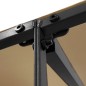vidaXL Markise Taupe 4x3 m 180 g/m² Stoff und Stahl vidaXL Markise Taupe 4x3 m 180 g/m² Stoff und Stahl