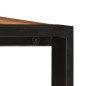 vidaXL Esstisch 160 x 80 x 75 cm Massivholz