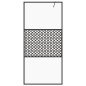 vidaXL Duschwand für Begehbare Dusche mit Klarem ESG Glas 115x195 cm vidaXL Duschwand für Begehbare Dusche mit Klarem ESG Glas 115x195 cm