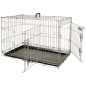 FLAMINGO Transportkäfig Ebo 77 x 47 x 55 cm Braun-Metallic 517581 FLAMINGO Transportkäfig Ebo 77 x 47 x 55 cm Braun-Metallic 517581