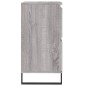 vidaXL Sideboards 3 Stk. Grau Sonoma Holzwerkstoff vidaXL Sideboards 3 Stk. Grau Sonoma Holzwerkstoff