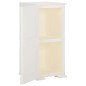 vidaXL Kunststoffschrank 40x43x85,5 cm Holzdesign Angora-Weiß vidaXL Kunststoffschrank 40x43x85,5 cm Holzdesign Angora-Weiß