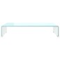 vidaXL TV-Aufsatz/Monitorerhöhung Glas Grün 60x25x11 cm vidaXL TV-Aufsatz/Monitorerhöhung Glas Grün 60x25x11 cm