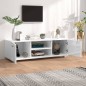 vidaXL TV-Schrank Hochglanz-Weiß 110x40x35 cm Holzwerkstoff vidaXL TV-Schrank Hochglanz-Weiß 110x40x35 cm Holzwerkstoff
