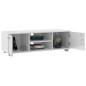 vidaXL TV-Schrank Hochglanz-Weiß 110x40x35 cm Holzwerkstoff vidaXL TV-Schrank Hochglanz-Weiß 110x40x35 cm Holzwerkstoff