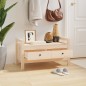 vidaXL Flurbank 80x40x43 cm Massivholz Kiefer vidaXL Flurbank 80x40x43 cm Massivholz Kiefer