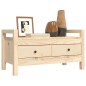 vidaXL Flurbank 80x40x43 cm Massivholz Kiefer vidaXL Flurbank 80x40x43 cm Massivholz Kiefer