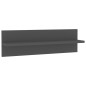 vidaXL Wandregale 4 Stk. Grau 60x11,5x18 cm Holzwerkstoff vidaXL Wandregale 4 Stk. Grau 60x11,5x18 cm Holzwerkstoff