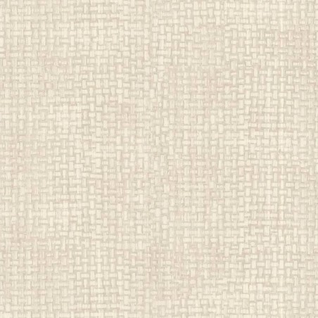couleurs & matières Tapete Wicker Natural Beige und Cremeweiß