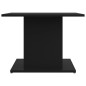 vidaXL Couchtisch Schwarz 55,5x55,5x40 cm Holzwerkstoff vidaXL Couchtisch Schwarz 55,5x55,5x40 cm Holzwerkstoff