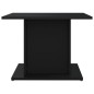 vidaXL Couchtisch Schwarz 55,5x55,5x40 cm Holzwerkstoff vidaXL Couchtisch Schwarz 55,5x55,5x40 cm Holzwerkstoff