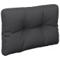 vidaXL Palettenkissen Schwarz 60x40x12 cm Stoff vidaXL Palettenkissen Schwarz 60x40x12 cm Stoff