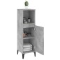 vidaXL Badschrank Betongrau 30x30x100 cm Holzwerkstoff vidaXL Badschrank Betongrau 30x30x100 cm Holzwerkstoff