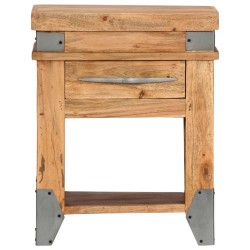 vidaXL Nachttisch 40 x 30 x 51 cm Akazie Massivholz