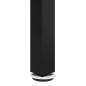 vidaXL Beistelltisch Schwarz und Schwarze Marmor-Optik 70 cm Hartglas vidaXL Beistelltisch Schwarz und Schwarze Marmor-Optik 70 cm Hartglas