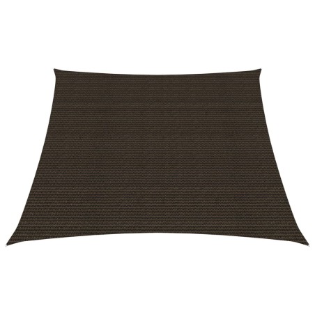 vidaXL Sonnensegel 160 g/m² Braun 4/5x3 m HDPE