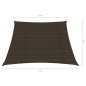 vidaXL Sonnensegel 160 g/m² Braun 4/5x3 m HDPE vidaXL Sonnensegel 160 g/m² Braun 4/5x3 m HDPE