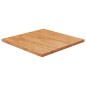 vidaXL Tischplatte Quadratisch Hellbraun 60x60x2,5cm Behandelte Eiche vidaXL Tischplatte Quadratisch Hellbraun 60x60x2,5cm Behandelte Eiche