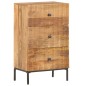 vidaXL Sideboard 45 x 30 x 75 cm Mango-Massivholz vidaXL Sideboard 45 x 30 x 75 cm Mango-Massivholz