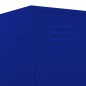 vidaXL Schließfachschrank Marineblau 35x46x180 cm Stahl vidaXL Schließfachschrank Marineblau 35x46x180 cm Stahl