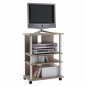 FMD TV/Hi-Fi-Regal mit 3 Fächern 65×40×79,2 cm Eichenbraun FMD TV/Hi-Fi-Regal mit 3 Fächern 65×40×79,2 cm Eichenbraun