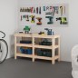 vidaXL Werkbank 142,5x50x80 cm Massivholz Kiefer vidaXL Werkbank 142,5x50x80 cm Massivholz Kiefer