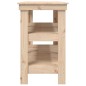 vidaXL Werkbank 142,5x50x80 cm Massivholz Kiefer vidaXL Werkbank 142,5x50x80 cm Massivholz Kiefer