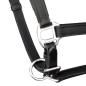 Echtleder Halfter Stallhalfter verstellbar schwarz Kolben Echtleder Halfter Stallhalfter verstellbar schwarz Kolben