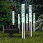 HI Solar-LED-Leuchten mit Blasen-Design 6 Stk. HI Solar-LED-Leuchten mit Blasen-Design 6 Stk.