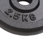 vidaXL Hantelscheiben 8 Stk. 8x2,5 kg Gusseisen vidaXL Hantelscheiben 8 Stk. 8x2,5 kg Gusseisen
