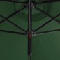 vidaXL Doppel-Sonnenschirm mit Stahlmast Grün 600 cm vidaXL Doppel-Sonnenschirm mit Stahlmast Grün 600 cm