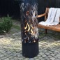 Esschert Design Feuerfass Flames Kohlenstoffstahl Schwarz FF408 Esschert Design Feuerfass Flames Kohlenstoffstahl Schwarz FF408